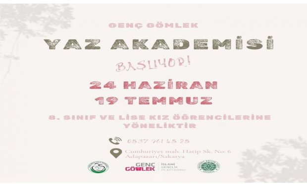 GENÇ GÖMLEK 2024 YAZ AKADEMİSİ